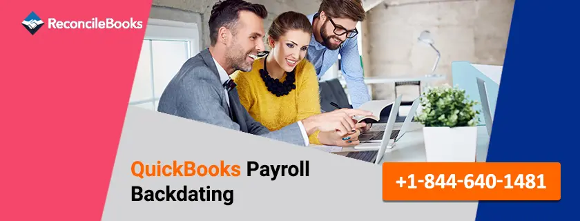 QuickBooks Payroll Backdating