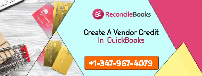QuickBooks Vendor Credit