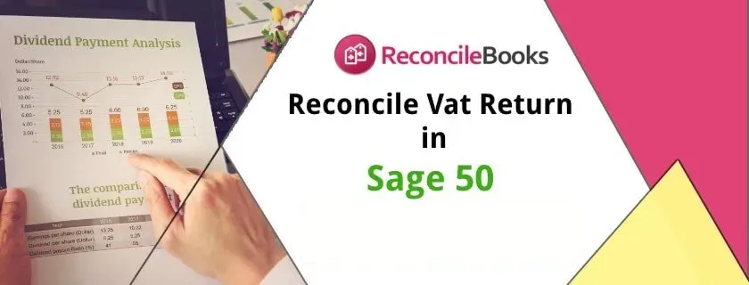 Reconcile Vat Return in Sage 50