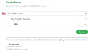 QuickBooks 2021 Desktop