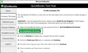 QuickBooks Tool Hub