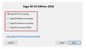Sage 50 US Edition 2018