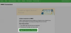Create an Agent Services Account