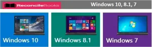 Windows 10, 8.1, and 7