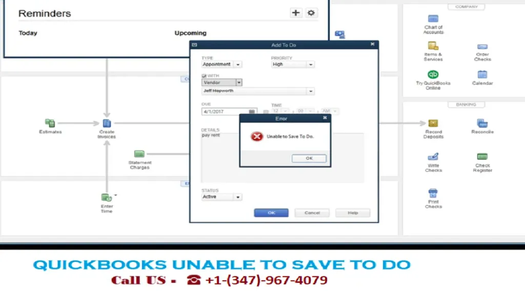 QuickBooks User Unable to Make Changes