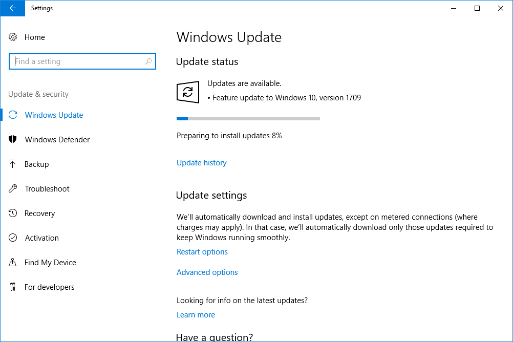 windows update